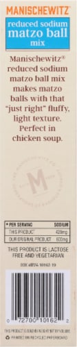 Manischewitz® Reduced Sodium Matzo Ball Mix Perspective: left