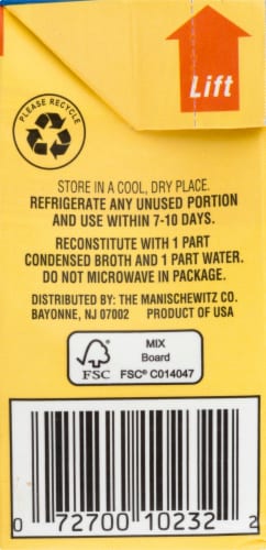 Manischewitz® Condensed Chicken Broth Perspective: left