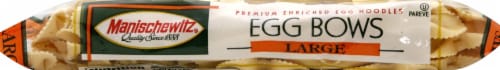 Manischewitz® Large Egg Bows Noodles Perspective: left