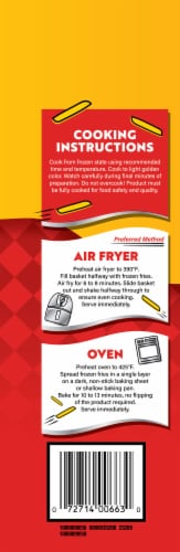 McCain Quick Cook Straight Cut French Fries, Frozen Potatoes Perspective: left