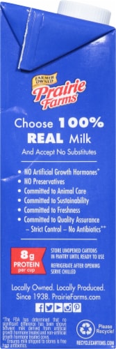 Prairie Farms Dairy Fresh 2% Milk Perspective: left