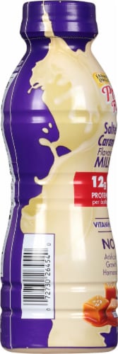 Prairie Farms® Vitamin D Salted Caramel Flavored Milk Perspective: left