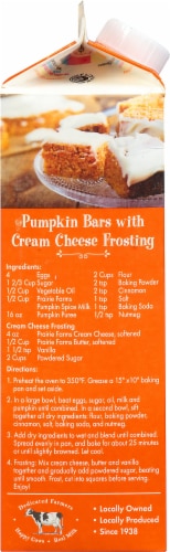 Prairie Farms Pumpkin Spice Flavored Milk Perspective: left