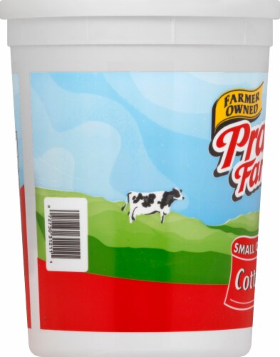 Prairie Farms Small Curd Cottage Cheese Perspective: left