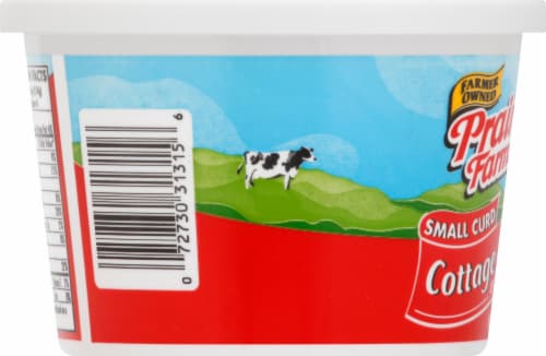 Prairie Farms Small Curd Cottage Cheese Perspective: left