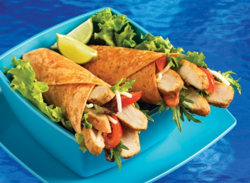 Perdue® Short Cuts® Grilled Carved Chicken Breast Strips Perspective: left