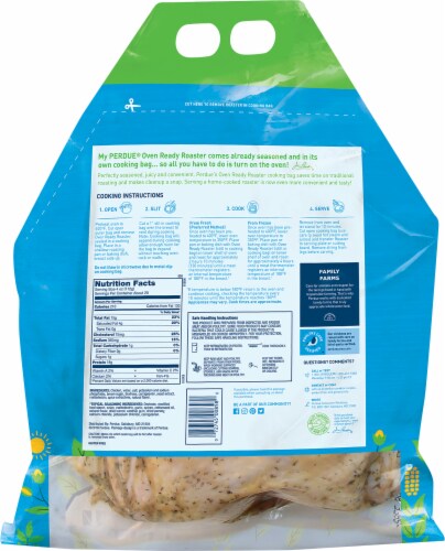 PERDUE® No Antibiotics Ever Fresh Oven Ready Whole Seasoned Roaster Perspective: left