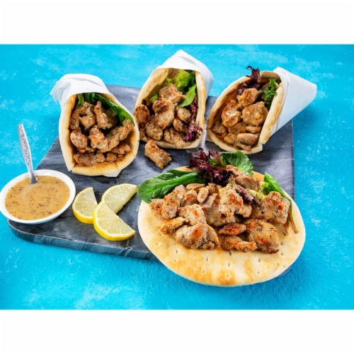 PERDUE® Flavor-Infused Greek-Inspired Diced Chicken Chunks Perspective: left