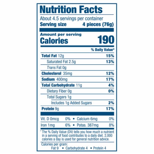 PERDUE® AIR FRYER READY™ Chicken Breast Nuggets, 12 oz Perspective: left