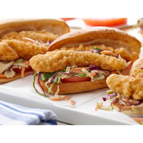 PERDUE® Frozen Breaded Crispy Chicken Strips Perspective: left