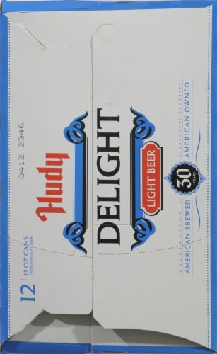 Hudy Delight Light Beer Perspective: left