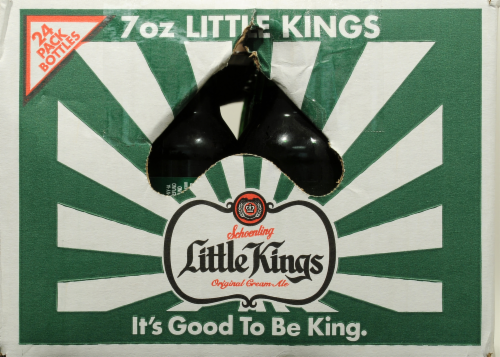 Little Kings Original Cream Ale Perspective: left