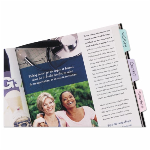 Avery® UltraTabs® 2-Sided Writable Smudge-Free Repositionable Tabs Perspective: left