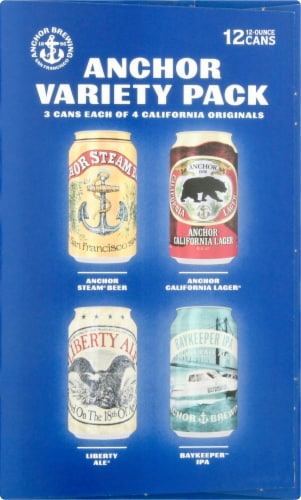 Anchor Brewing Co. Beer Variety Pack Perspective: left