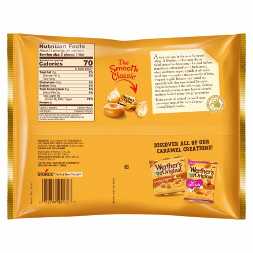 Werthers Original Hard Caramel Candy 12 oz Perspective: left