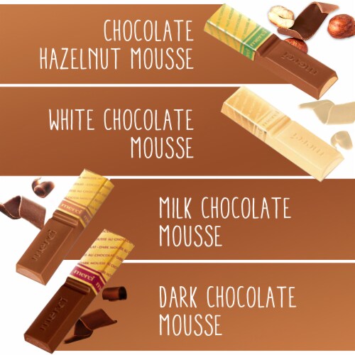 Merci Finest Christmas Chocolate Mousse Candy Gift Box Perspective: left