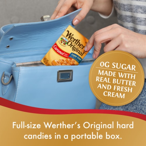 Werther's Original® Sugarfree Minis Hard Candy Perspective: left