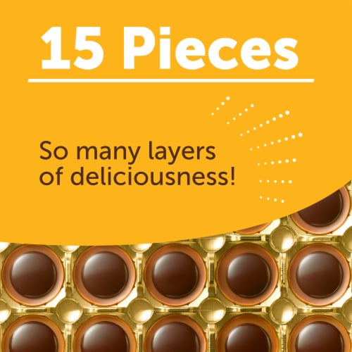 Toffifay Hazelnut Chocolate Caramel Candy Box Perspective: left
