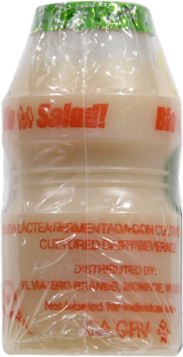 El Viajero Bio-Salud Original Probiotic Yogurt Drinks Perspective: left
