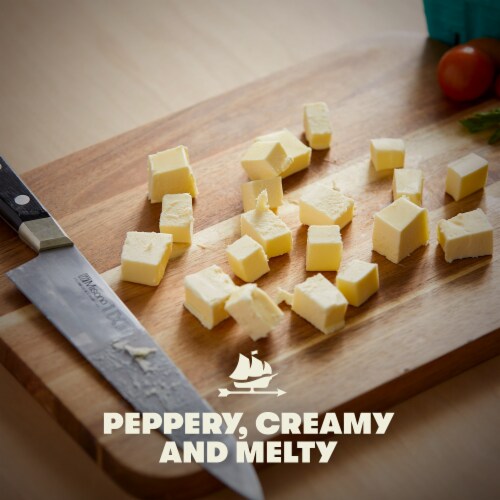 Tillamook Pepper Jack Cheese Block Perspective: left