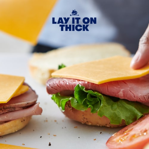 Tillamook Farmstyle Colby Jack Cheese Slices Perspective: left