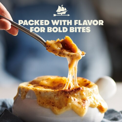 Tillamook Farmstyle Thick Cut Smoked Provolone Cheese Slices Perspective: left