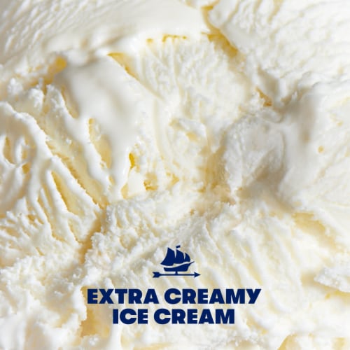Tillamook Old-Fashioned Vanilla Ice Cream Tub Perspective: left