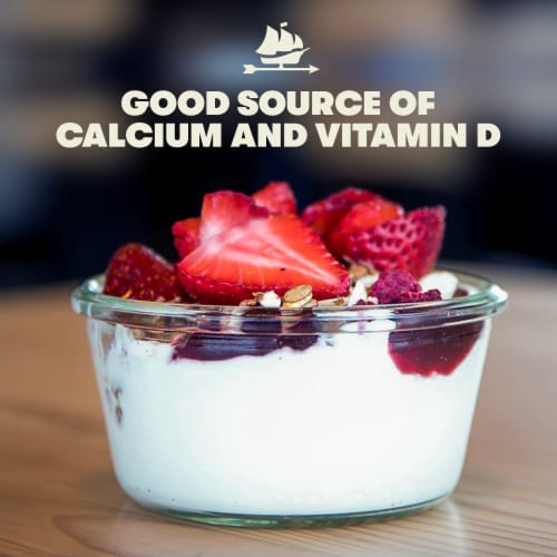 Tillamook Low Fat Washington Raspberry Good & Creamy Yogurt Perspective: left
