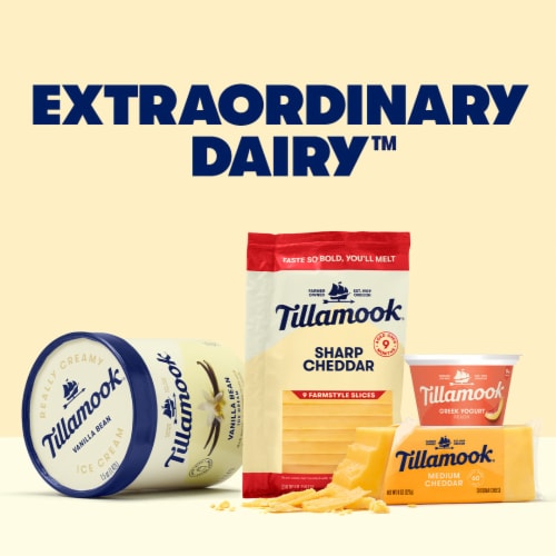 Tillamook Marionberry Greek Yogurt Cup Perspective: left