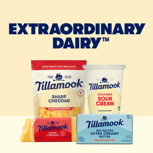 Tillamook Cultured Sour Cream Perspective: left