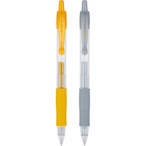 Pilot® G2 Metallics® Fine Point Ink Pens Perspective: left