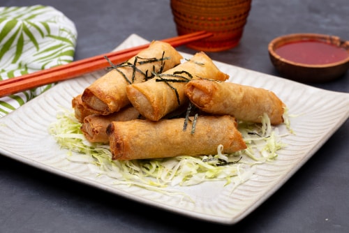 Wei-Chuan Vegetable Spring Rolls Perspective: left