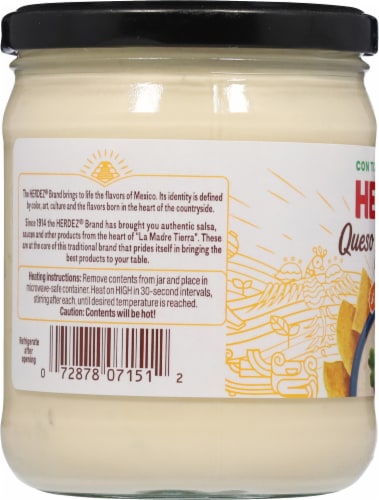 Herdez® Medium Queso Blanco Dip with Jalapeños Perspective: left