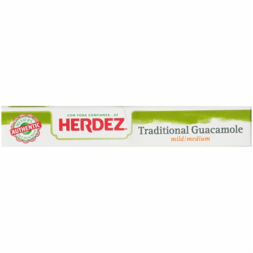 Herdez Traditional Mild/Medium Guacamole Perspective: left