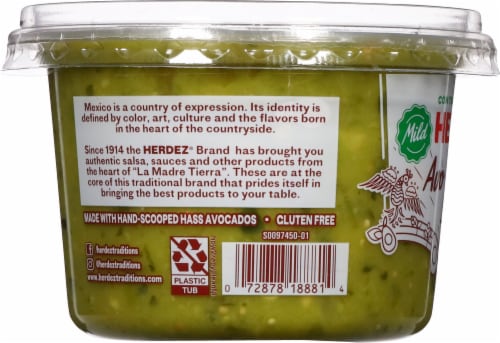 Herdez™ Avocado Tomatillo Mild Salsa Perspective: left