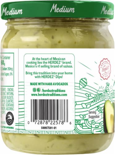 Herdez® Medium Avocado Dip Perspective: left