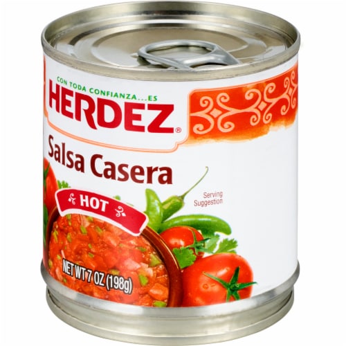 Herdez® Hot Salsa Casera Perspective: left