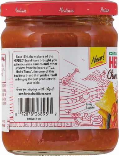 Herdez® Medium Chunky Salsa Perspective: left