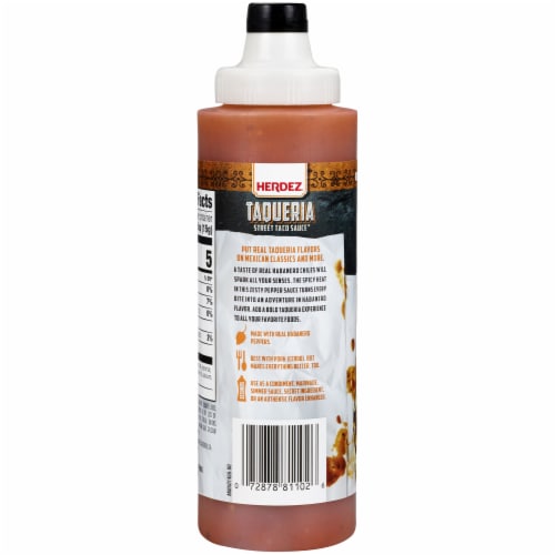 Herdes Taqueria Habanero Street Taco Sauce Perspective: left