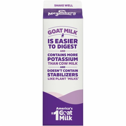 Meyenberg Vitamin D Goat Milk Perspective: left