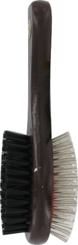 Aloe Care Small Combo Pin/bristle Brush Perspective: left