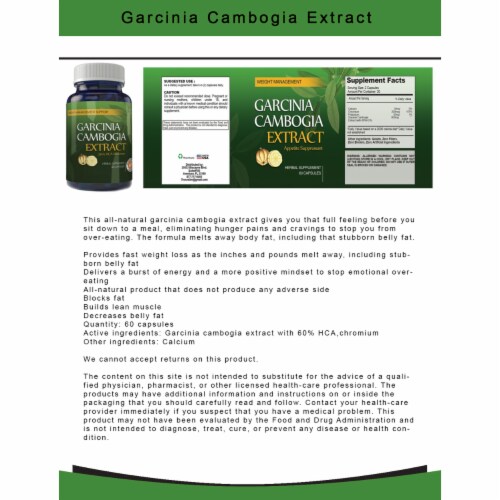 Garcinia Cambogia 2 箱 BBETTER Garcinia Cambogia: Healthy Weight Loss & Cholesterol