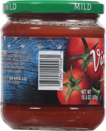 Vine Ripe Mild Salsa Perspective: left