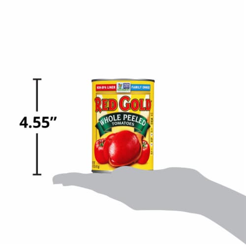 Red Gold® Whole Peeled Tomatoes Perspective: left