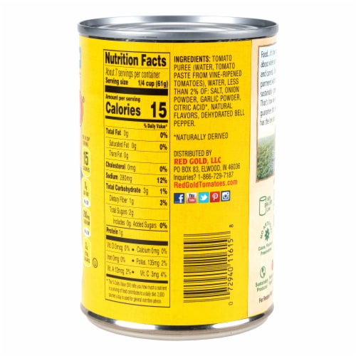 Red Gold® Tomato Sauce Perspective: left