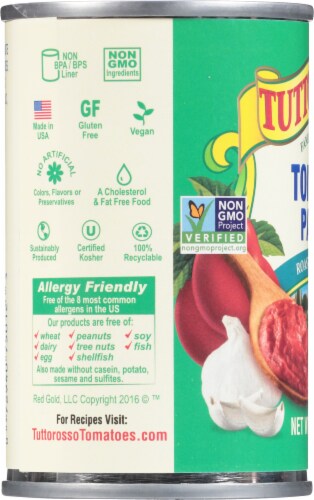 Tuttorosso® Tomato Paste with Roasted Garlic Perspective: left