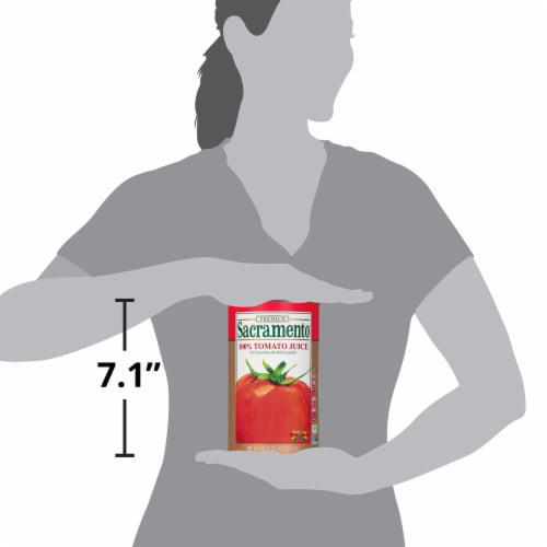 Sacramento® 100% Tomato Juice Perspective: left