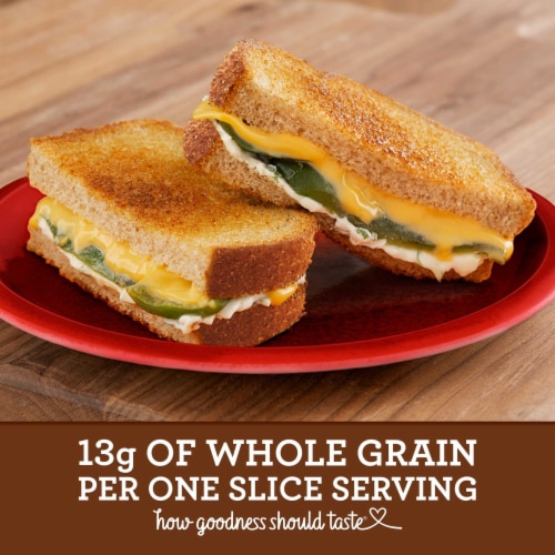 Sara Lee Whole Wheat Bread Perspective: left