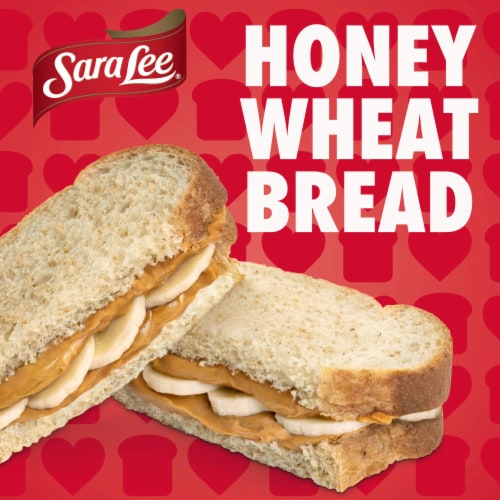 Sara Lee Honey Wheat Sandwich Bread Perspective: left