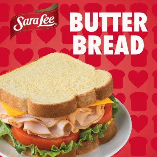Sara Lee Butter Sandwich Bread Perspective: left